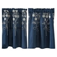 thumbnail image 1 of Daily Violete Curtains Foreign Trade Short Curtains Polyester Embroidered Curtains, 1 of 9