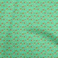 thumbnail image 1 of oneOone Polyester Spandex Sea Green Fabric Asian Kawaii Craft Projects Decor Fabric Printed By The Yard 56 Inch Wide, 1 of 4