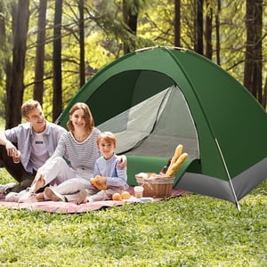 tumgatte Outdoor Camping Double 1 to 2 Person Automatic Tent Black&Friday Deals