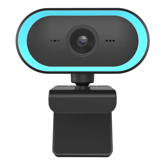 EGNMCR Webcam Caméra Web 1080P Full HD Caméra Web USB pour PC Ordinateur de Bureau Portable Caméra Web avec Microphone FHD PC