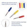 thumbnail image 3 of Black Deep Cut Blade with Hosing and Storage Box Compatible with Maker/Explore/Explore One/Explore Air/Explore Air2/Cricut Maker 3/Maker Aosry Suitable for Delicate Patterns Vinyl Foiled, 3 of 7
