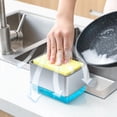 thumbnail image 1 of Dvkptbk Soap Dispenser Kitchen Soap Dispenser Dishwashing Brush Automatic Liquid Dispenser-In-1 Soap Dispenser Kitchen Sponge Rack 350ml Sink Soap Dispenser Cleaning Concentrate Box, 1 of 9