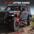 thumbnail image 4 of BeesClover Heavy-Duty Farm Jack with Ratcheting Off Road Bumper Jack w Safety Lock, 4 of 7