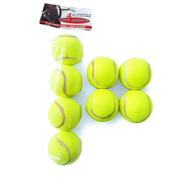 Tennis Balls, Pack of 4 by Atomica