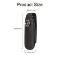 thumbnail image 2 of 1080P Full HD Compact Mini Security Camera with Audio Recording Portable Bike Clip and 32G Storage Card Remote Control for Cycling and Sports Activity Recording, 2 of 6