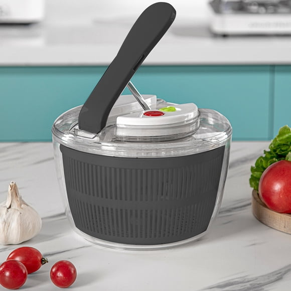 Suncoda Vegetable Dehydrator, Fruit and Vegetable Drainer Manual Press Fruit and Vegetable Dewaterer Dewaterer Household Kitchen Fruit Salad Dewaterer