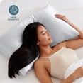 thumbnail image 2 of Bare Home Satin Pillowcase Set - Luxury Pillowcases - Soft and Smooth - Breathable - Envelope Closure - Standard, Silver, 2 of 8