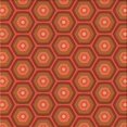 thumbnail image 1 of Ahgly Company Machine Washable Indoor Square Transitional Orange Red Orange Area Rugs, 5' Square, 1 of 7