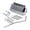 silver, variant on TISHITA 89mm Guitar Tremolo Bridge for 6 Strings Electric Guitar ed Tailpiece black