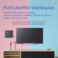 thumbnail image 2 of Support Mural Support Mural pour PlayStation4 Slim PS4 Console Pro Ga P4Y4, 2 of 9