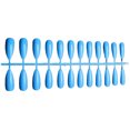 thumbnail image 4 of 1 Set False Nails Wear-resistant Fashionable Classic Trend Different Colors Exquisite Appearance Distinctive Fake Accessories SM17-1977 Blue, 4 of 5