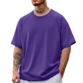 thumbnail image 1 of Hiiyo T-Shirt pour Homme Respirant à Manches Courtes T-Shirt sous-Vêtement, Tailles P-TTTG, 1 of 3