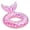 Pink, variant on Hearth & Gear Inflatable Pool Float Tail Shaped Pool Swimming Float Tube Ring Floatie Water Swimming Pool Toys For Kids Adults Water Activities Activity Pool Buoy Swimming Hard Boards for Adults Men