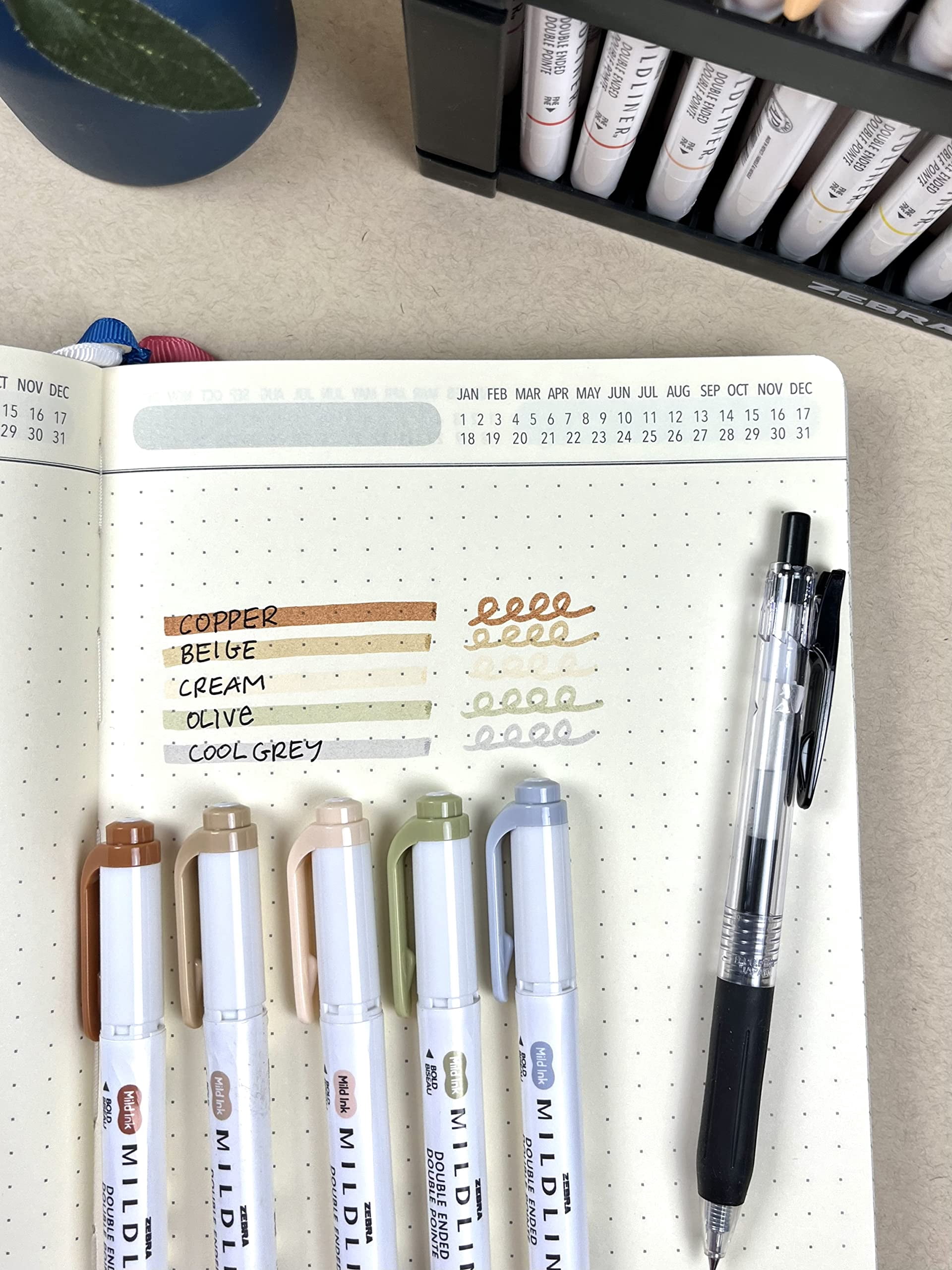 Ensemble de rafraîchissement Mildliner 5 couleurs