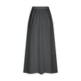 thumbnail image 5 of Simua Jupes pour Femmes Taille Haute Élastique Jupe Décontractée Plissée à Imprimé Floral Jupes Midi avec Poches, 5 of 5