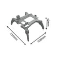 thumbnail image 3 of Hearth & Gear Landing Gear For Air 3S/Air 3 – Leg Foldable Extended Kit For Air 3S/Air 3 Fly More Combo Accessories Racing with Camera for Adults 4k with 4k Camera Land with Camera Live Video Sky with, 3 of 7