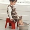 thumbnail image 4 of EQWLJWE Tall Plastic 1 Step Stool,Plastic Mini Stool for Home,Portable Single Level Step Ladder Foot Stool for Kitchen,Bathroom,Bedroom,and Garage, 4 of 8