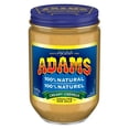 thumbnail image 1 of Adams 100% Natural Unsalted Creamy Peanut Butter 500g, 1 of 5