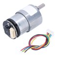 thumbnail image 3 of Electric Micro Speed Reduction Gear Motor Electric Micro Dc Geared Motor Gear Motor With Encoder Dc12v Gear Motor JGB37-520 Speed Reduction Gear Motor Electric Micro DC Geared, 3 of 8