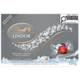 thumbnail image 1 of Lindt LINDOR Silver Holiday Assorted Chocolate Truffles, 120g, 1 of 5