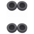 thumbnail image 3 of QualitChoice Coussinets d'Oreilles pour Casque de Jeu Rond en Cuir Manches en Maille Remplacement pour Skullcandy HES2.0 Noir 2Ensemble, 3 of 6