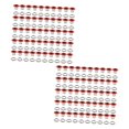 thumbnail image 4 of 100Pcs Grommets Metal Eyelets Round Shape Heavy Duty Multipurpose Tiny Grommet for Belt Jeans Scrapbooking Card Making Canvas orange, 4 of 8