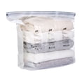 thumbnail image 2 of Vacuum Compression Storage Bags - Space Saving Travel & Closet organization, No Pump Needed, Durable Material, JKODE, 2 of 9