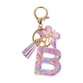 thumbnail image 2 of lionlar Porte-Clés en Résine Ornements Filles Femmes Cadeaux Alphabet Anglais Porte-Clés B B, 2 of 9