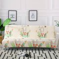 thumbnail image 1 of CHOK 2024 Futon Slipcover Armless Sofa Cover Stretch Sofa Bed Slipcover Protector Elastic, 1 of 2