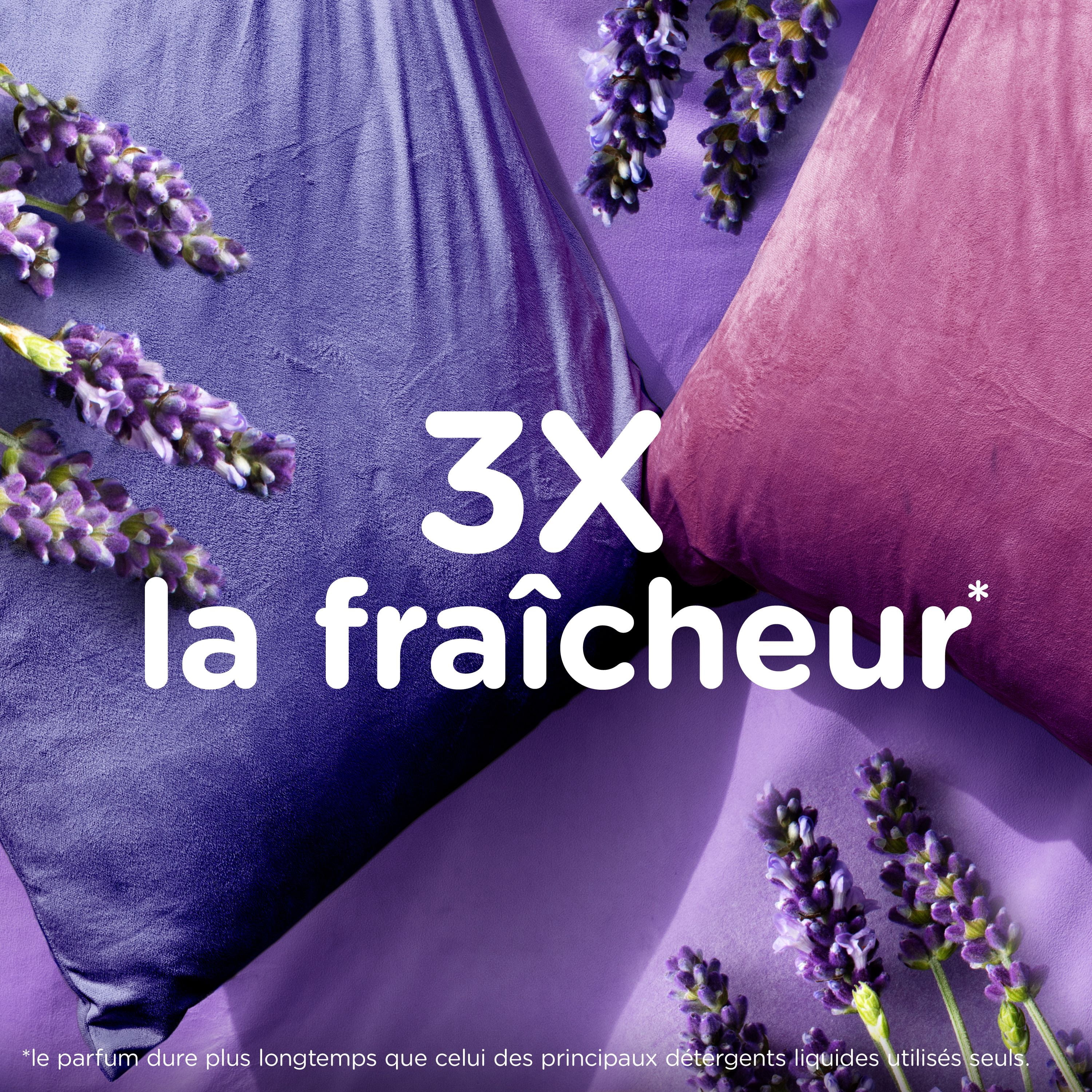 Downy Assouplissant Textile Liquide Ultra Doux Plus Frais, Calme, Lavande et Gousse de Vanille, Downy Assouplissant Textile, Assouplissant à Lessive 138WL