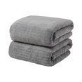 thumbnail image 1 of Dvkptbk Bath Towel Set，Coral Velvet Towel for Adult Daily Use At Home Absorbent Dry Hair Towel That Does Not Hair Beach Towel Strip Patterned Bath Towel, 1 of 2