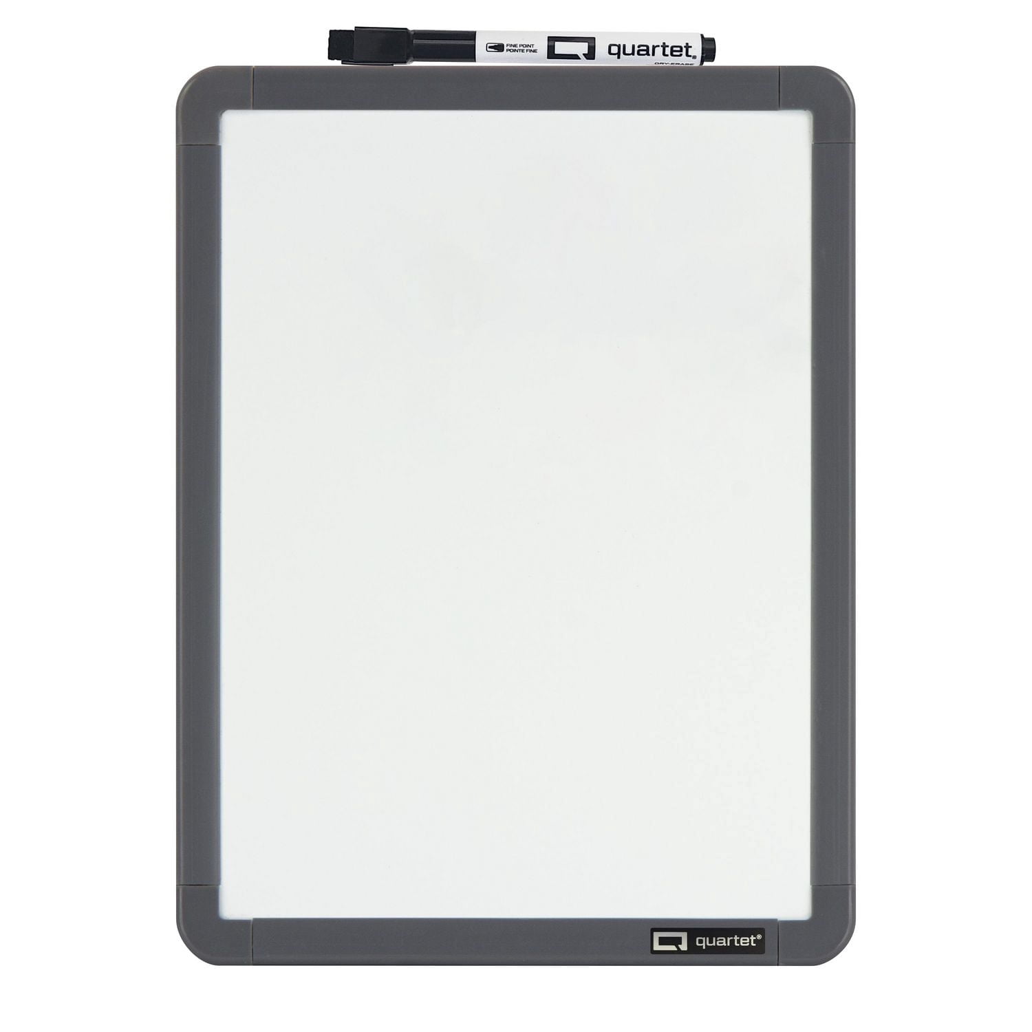 Quartet Dry-Erase Board, Non-Magnetic, Plastic Frame, Whiteboard, 11” x 8.5”