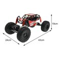 thumbnail image 4 of Voitures Buggy Rock à Grande Vitesse 35 Km/h RC Crawler Rock Voiture RC de Course 1/10 Véhicule Crawler Tout-Terrain Rouge, 4 of 9