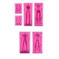 thumbnail image 3 of PENGXIANG Set Holiday Festival Party Dessert Cake Fondant Decorating Dining Bar Bakery Kitchen Baking Mould, 3 of 7