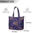 thumbnail image 5 of Retro Ethnic Paisley Ornament Carry-On - Spacious Main Compartment & Elastic Pockets, 5 of 5