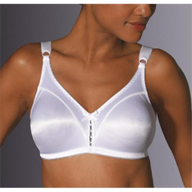 Bali 3820 Double Support Wirefree Bra Size 48DD, White