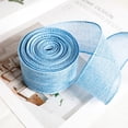 thumbnail image 1 of Vaidha Easter Ribbon Wrap | DIY Bow Making Kit | 5cm Wide Polyester Fiber Ribbon | 500cm Length | Orange Green Pink Blue Beige Colors | Gift Box Packing & Holiday Decorations, 1 of 6