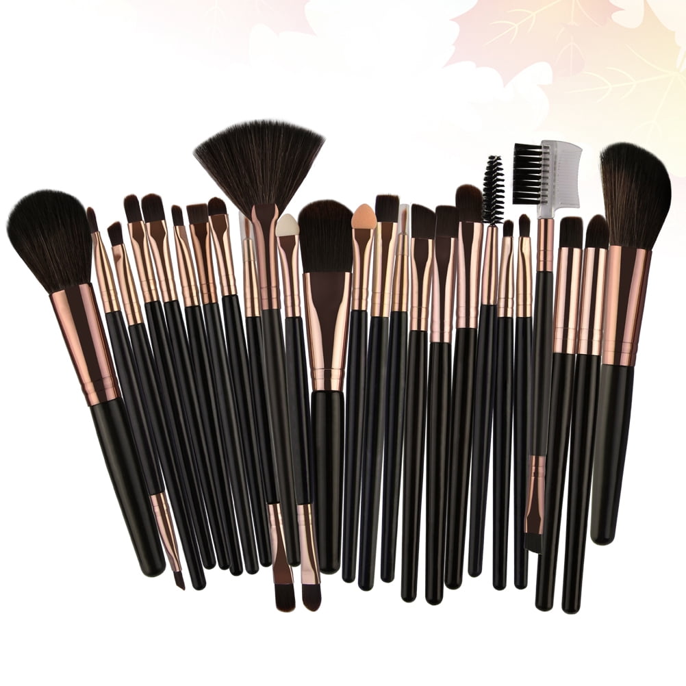 LOLIPPYY Makeup Brush Set 25Pcs For Ladies Who Usually Make Up Nylon Material