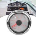 thumbnail image 4 of PSI Display, Acid Resistant 52mm/2.0in Pointer Oil Pressure Gauge IP67 Waterproof  For Engines For Automobiles For Engineering Machinery White,Black, 4 of 8