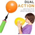 thumbnail image 4 of Balloon Pump Hand Held 2-Way Dual Action Air Pump for Balloons, Yoga Balls, Swimming Rings, 4 of 7