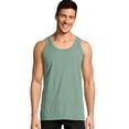 thumbnail image 1 of Hanes Homme ComfortWash Débardeur Sans Manches Teint en Pièce, 2TG, Vert Cyprès, 1 of 1