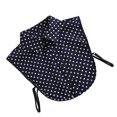 thumbnail image 2 of Blouse Col Chandail Blouse Col à Pois Demi-Chemise Faux Col Insert Col, 2 of 8