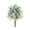 White, variant on DPTALR Artificial Flowers With Ground Spikes Garden Stake Faux Shrubs Garden Accessories 22in For Outdoor Outside Garden Porch Patio Wedding Party Decoration