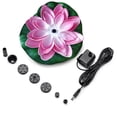 thumbnail image 4 of Solar Water Ornament for Garden Swimming Pool Floating Flower for Bird Bath and Fish Tank Enhancing Outdoor Water Features, 4 of 7