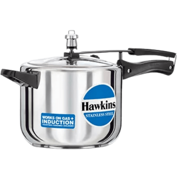 Hawkins Stainless Steel 5 Litre Pressure Cooker
