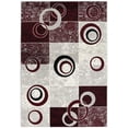 thumbnail image 2 of Rug Branch Montage Collection Tapis de couloir géométrique moderne, 2 of 4