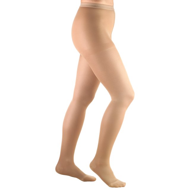 Truform Pantyhose: 20 - 30 mmHg, Beige, X-Large