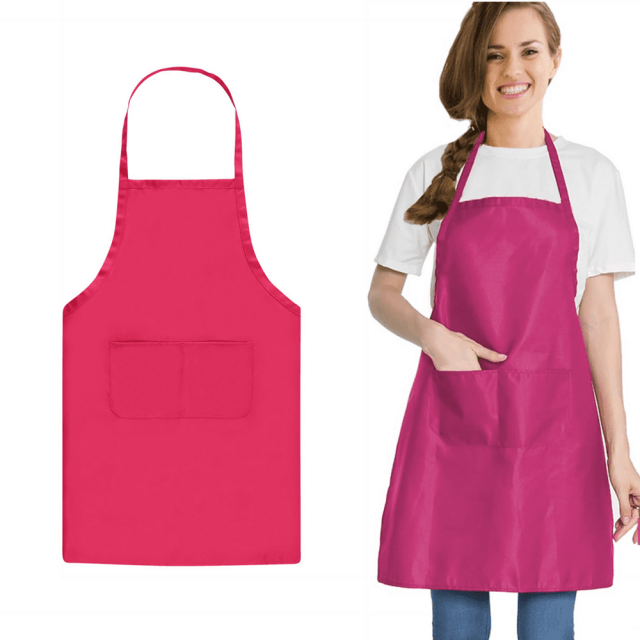 CHUANK Apron Work Apron Kitchen Food Waist Hanging Neck