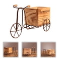 thumbnail image 3 of 1 Set Iron Tricycle Plant Stand Rustic Style Flower Pot Bike Planter Holder Desktop Decoration, 3 of 6