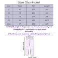thumbnail image 3 of YFELWZ Womens Plus Size Color Contrast Draw Rope Casual Wide Leg Pocket Straight Leg Loose Wide Leg Pants Beige XL, 3 of 7